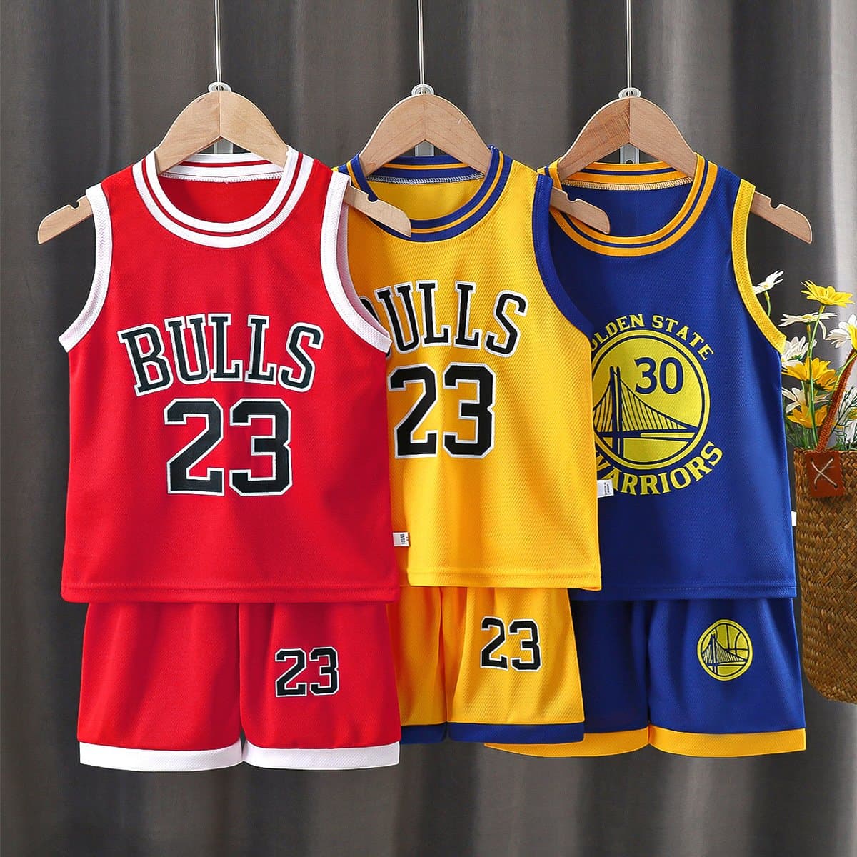 Basketball Jersey Set for Kids