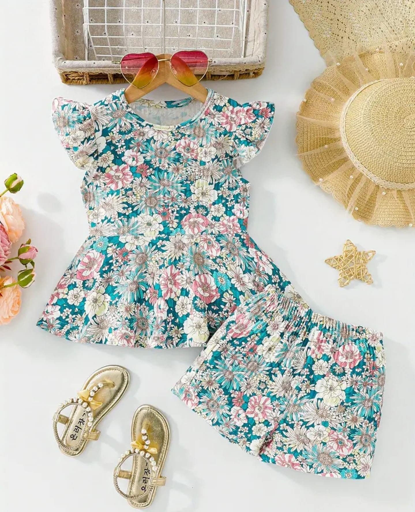 Blossom Breeze Ruffle Set