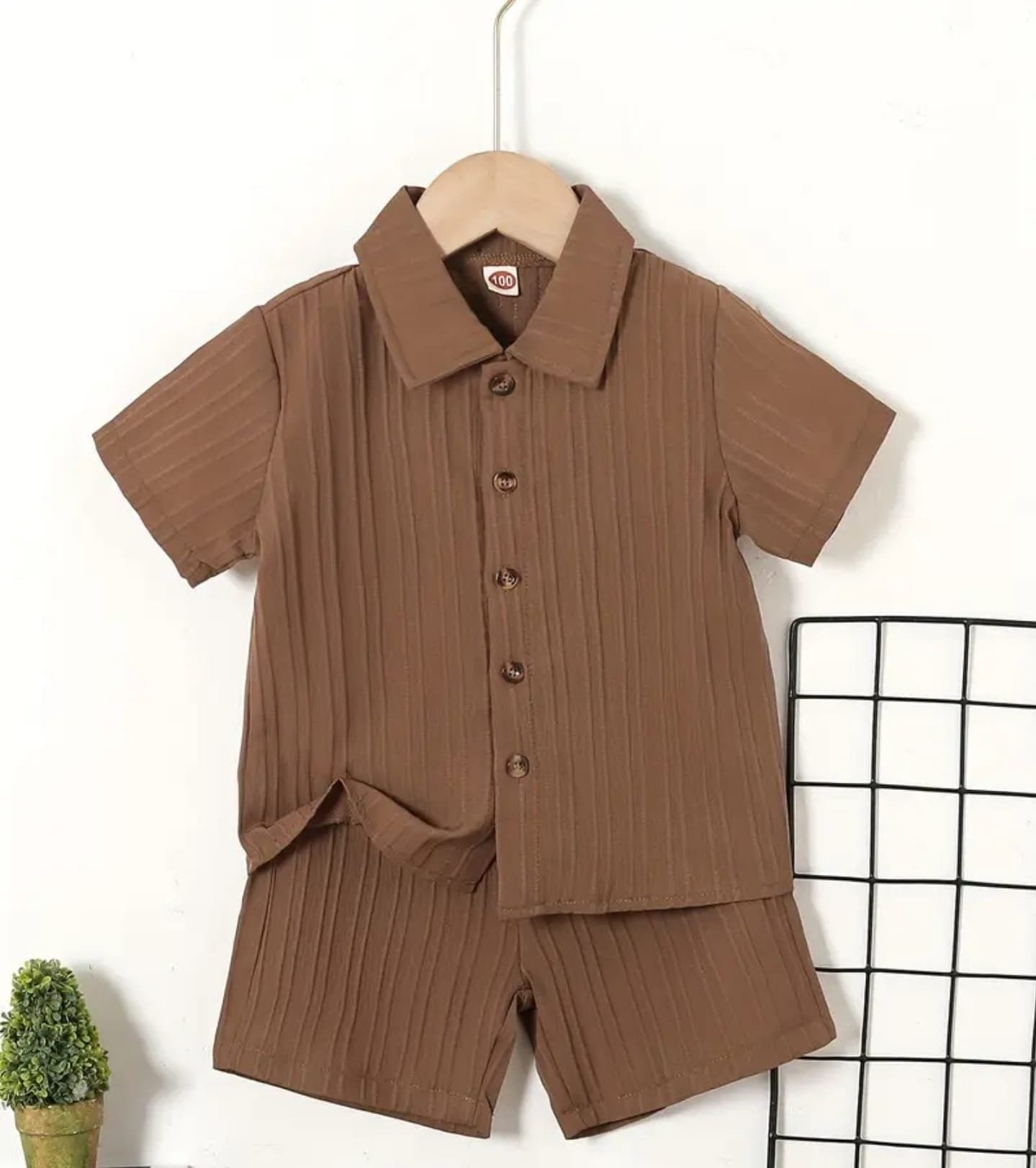 Classic Ribbed Two-Piece Set