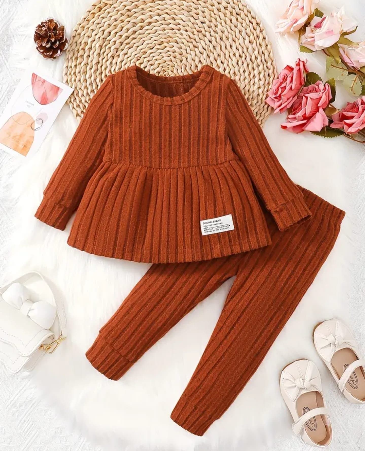 Cozy Ribbed Knit Set