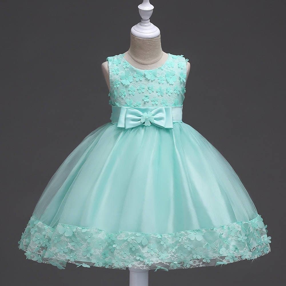 Royal Blossom Lace Princess Dress