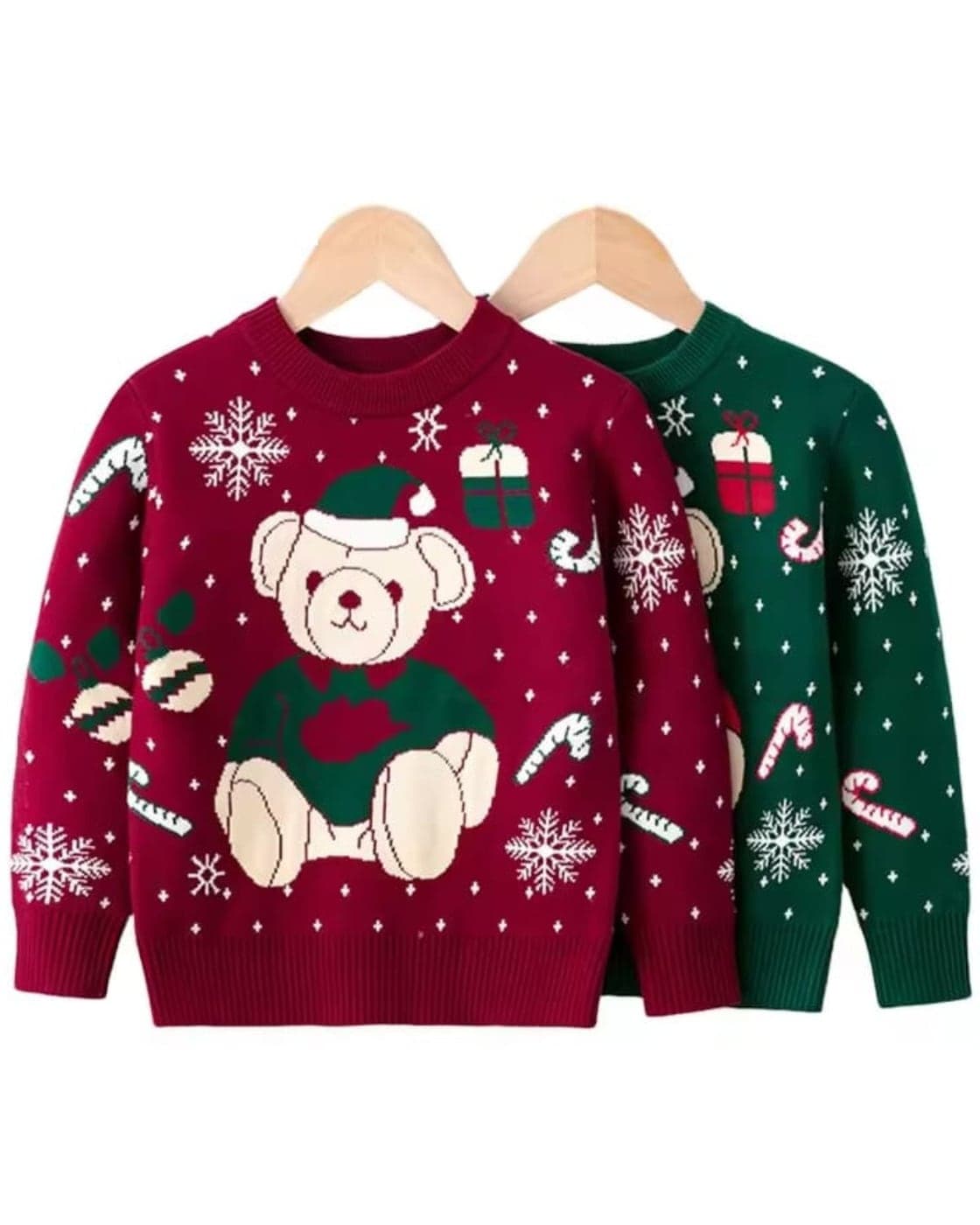 Teddy Bear Knit Sweater