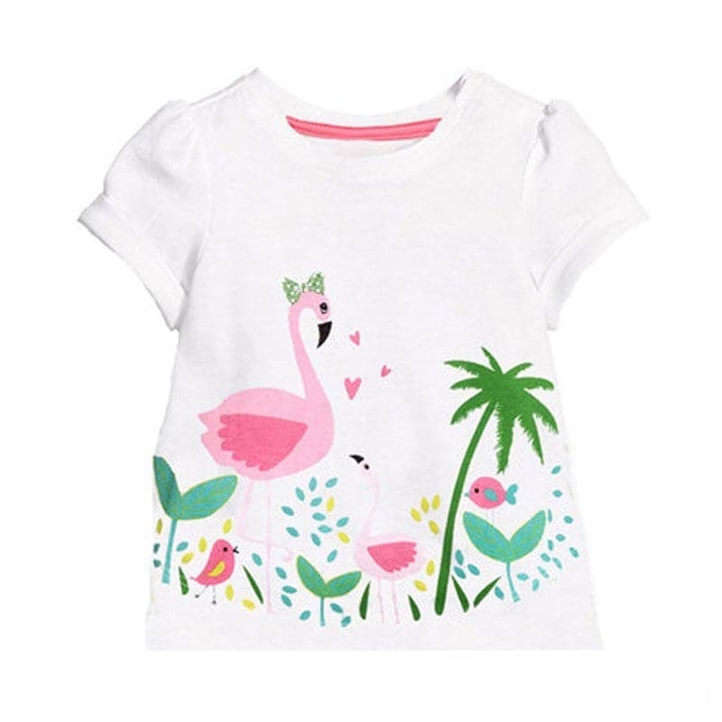Flamingo Garden Tee