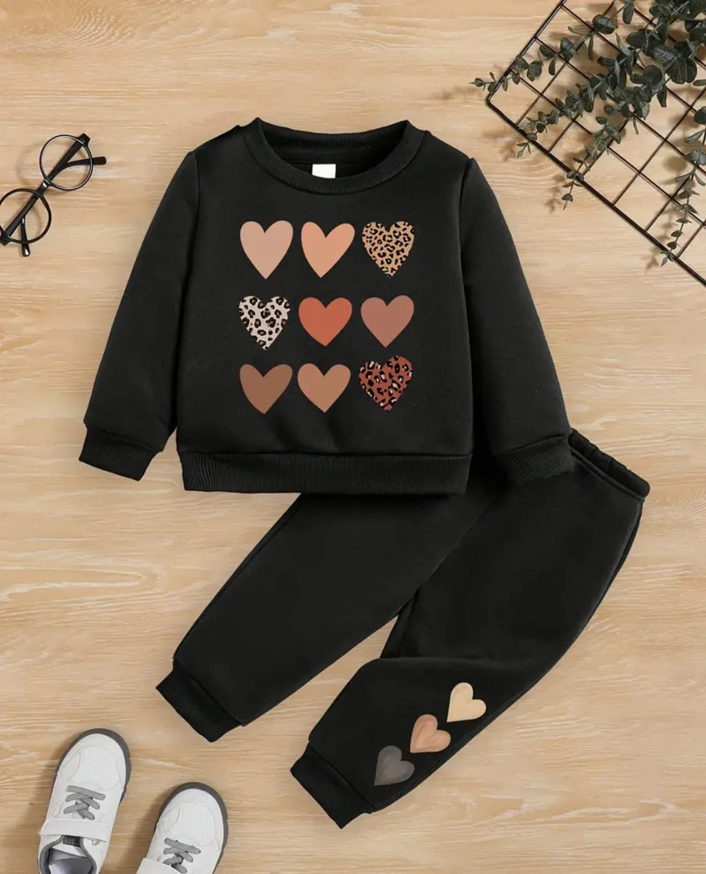 Heartbeats Cozy Sweat Set