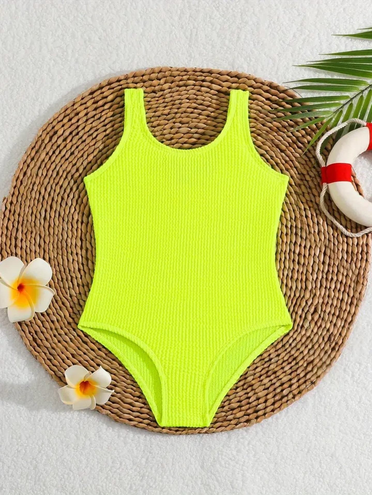 Neon Glow Swimsuit