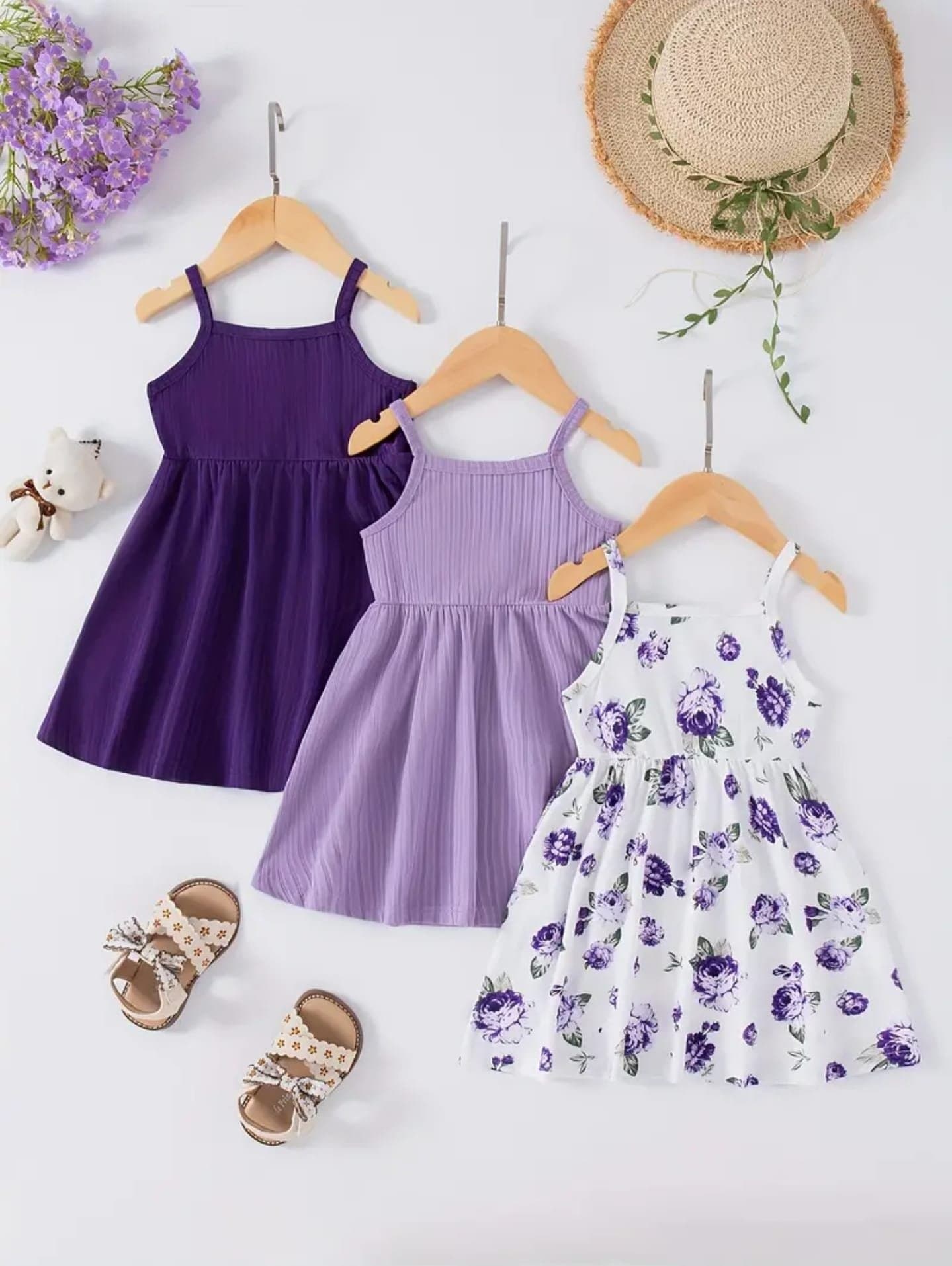 Pretty Pleated Sundress Set