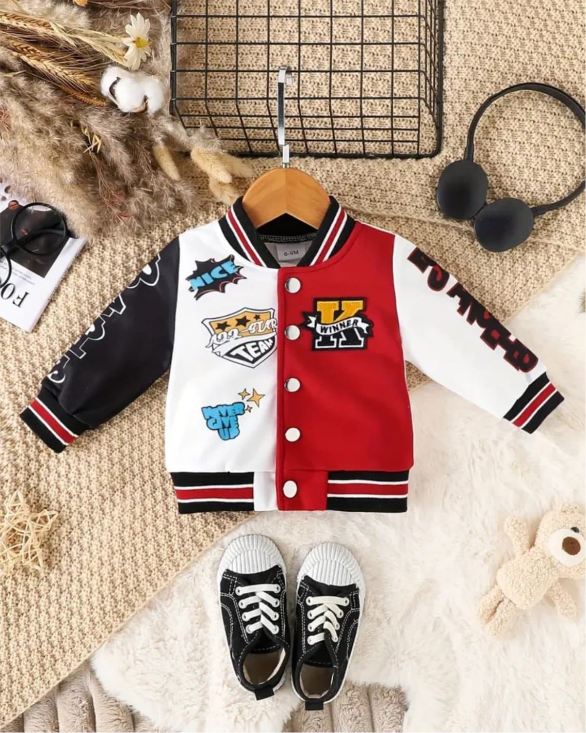 Red Varsity Jacket