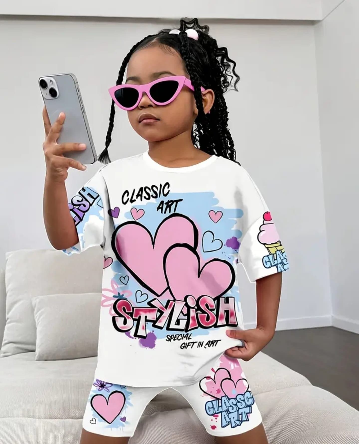 Stylish Graffiti Art Set