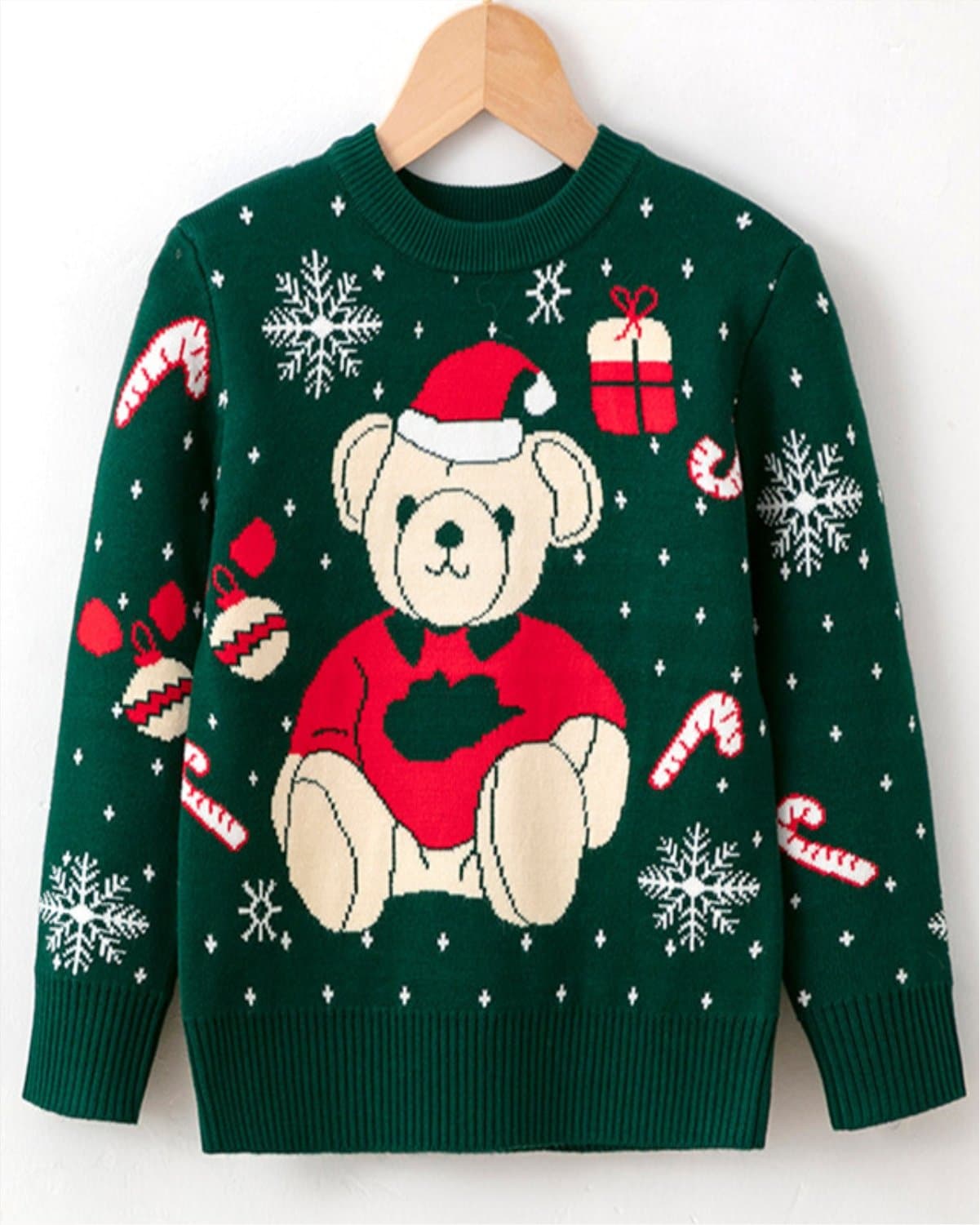 Teddy Bear Knit Sweater