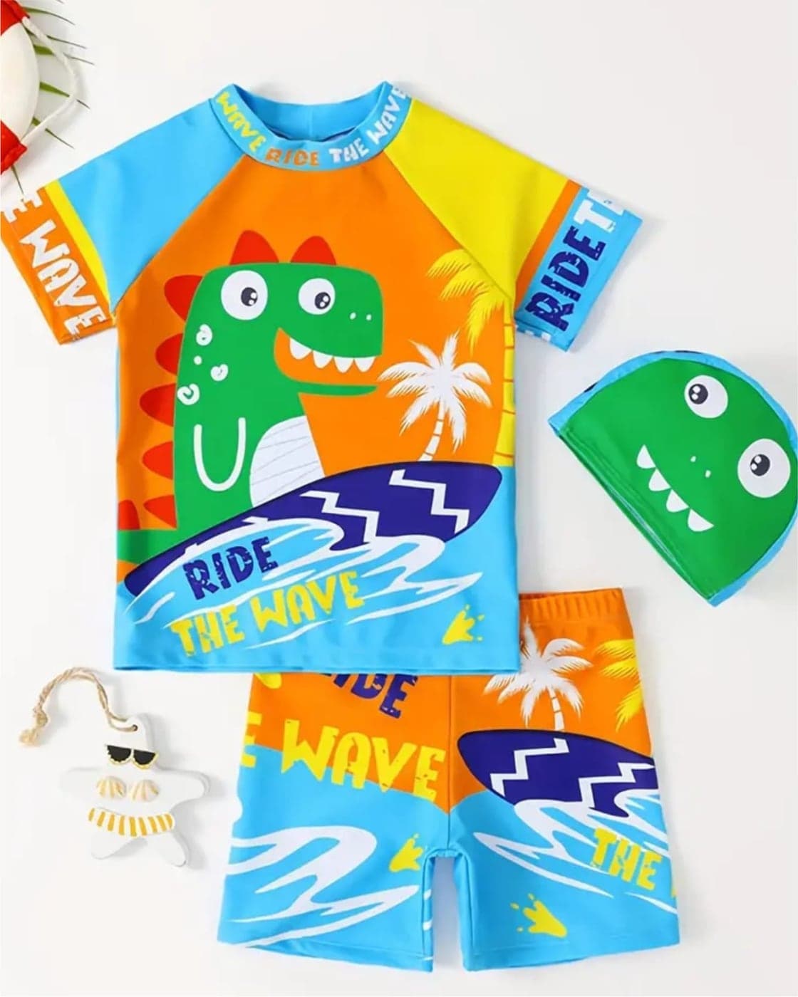 Dino Wave Swim Set
