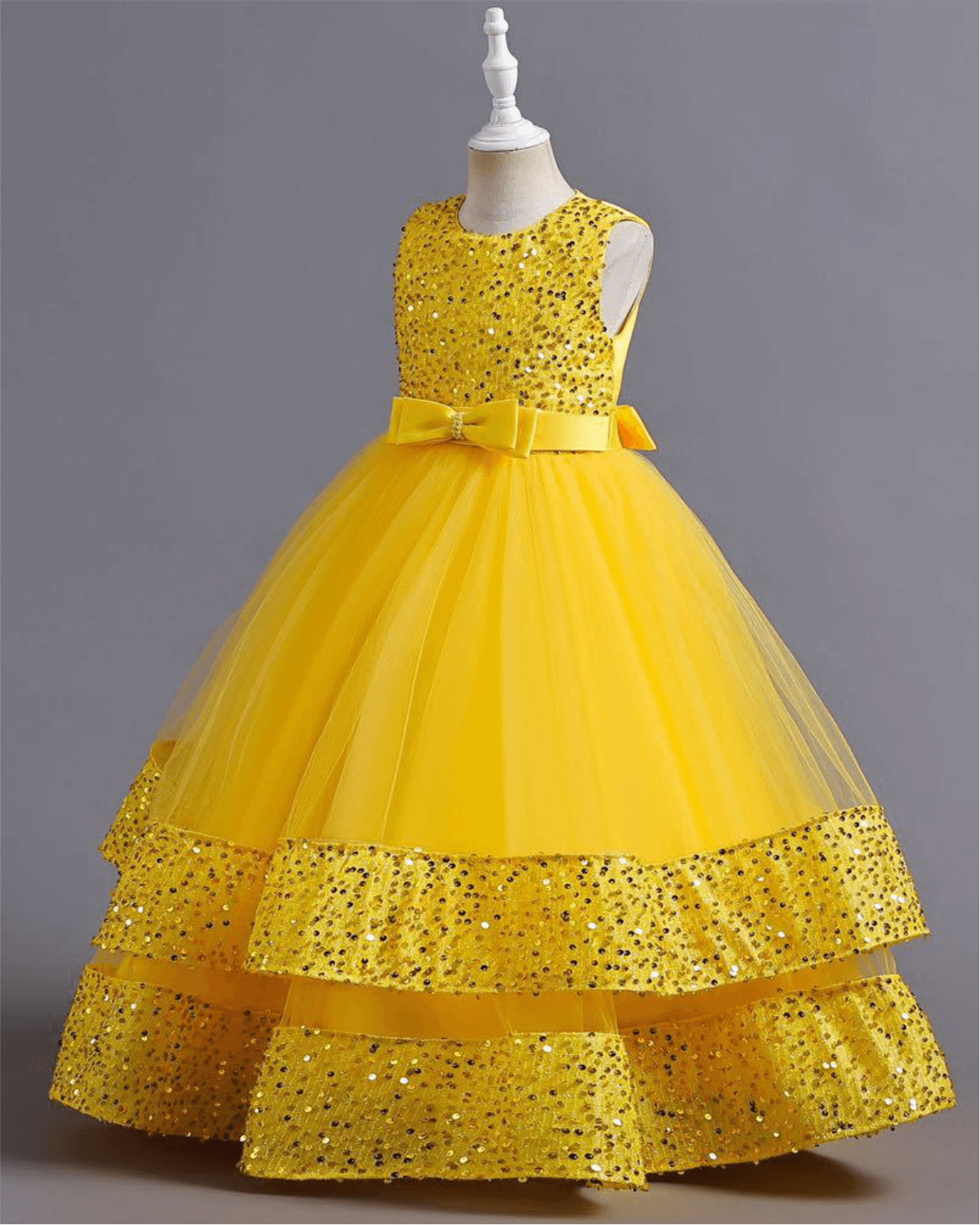 Yellow Radiance Ball Gown