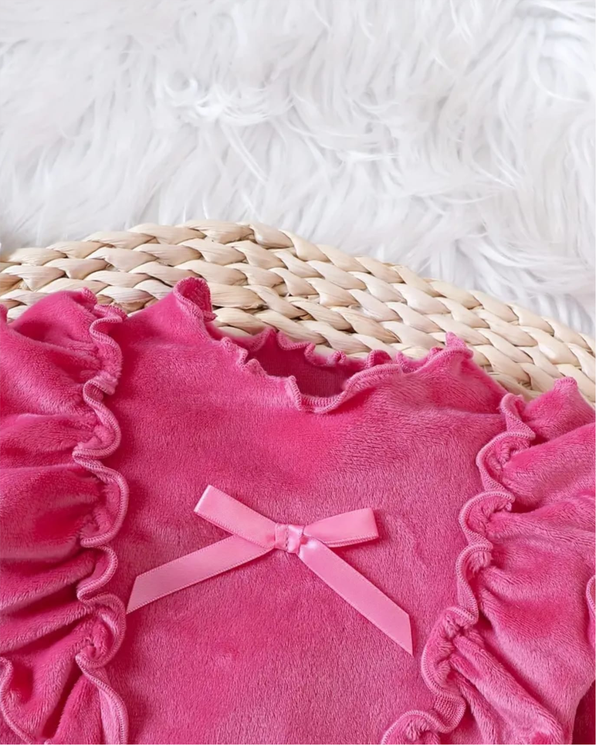 Velvet Rose Princess Ruffle Set - Image 3