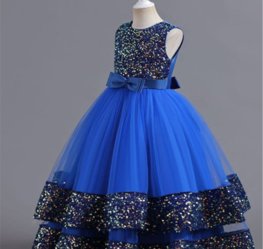Royal Sapphire Ball Gown