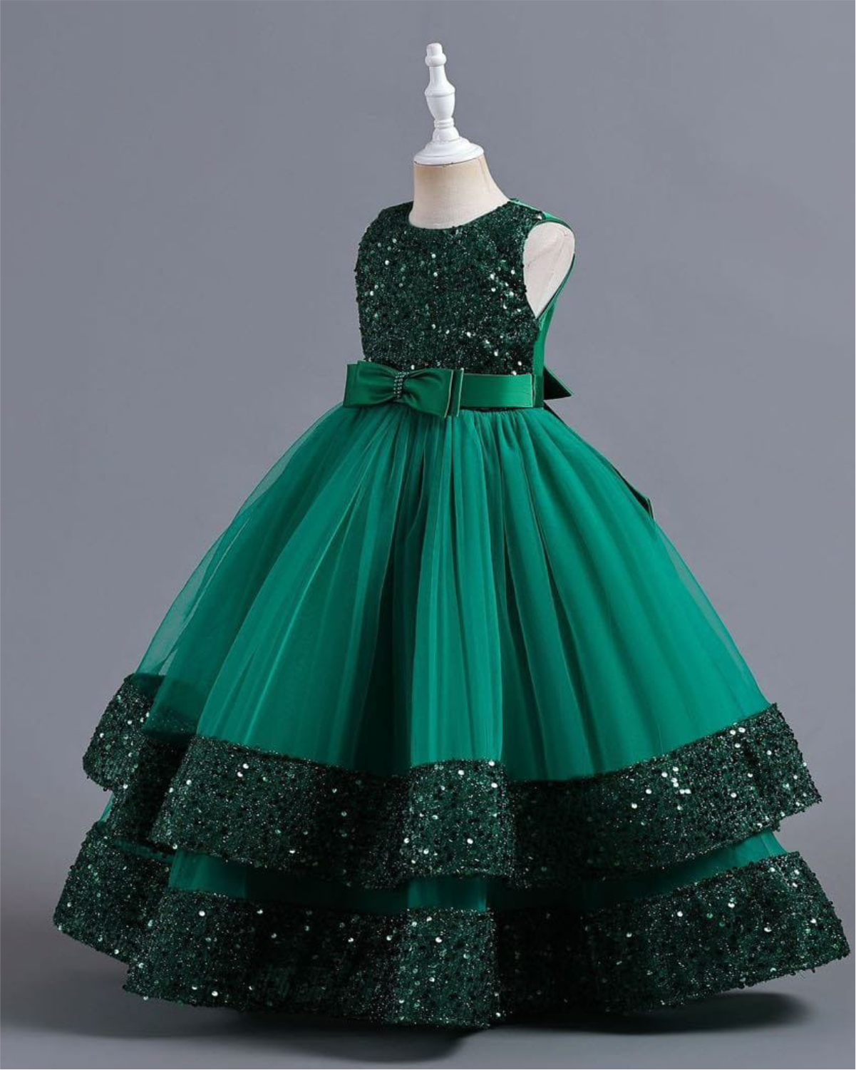 Emerald Enchantment Ball Gown
