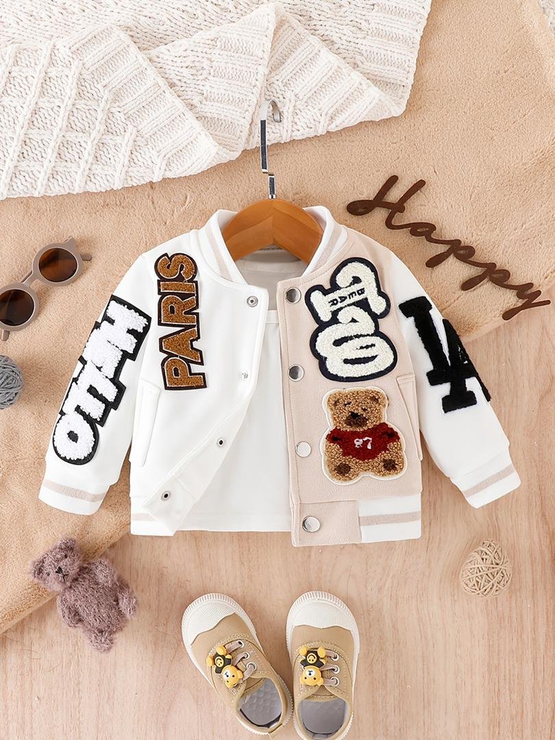 Colorful Varsity Jacket for Boys and Girls