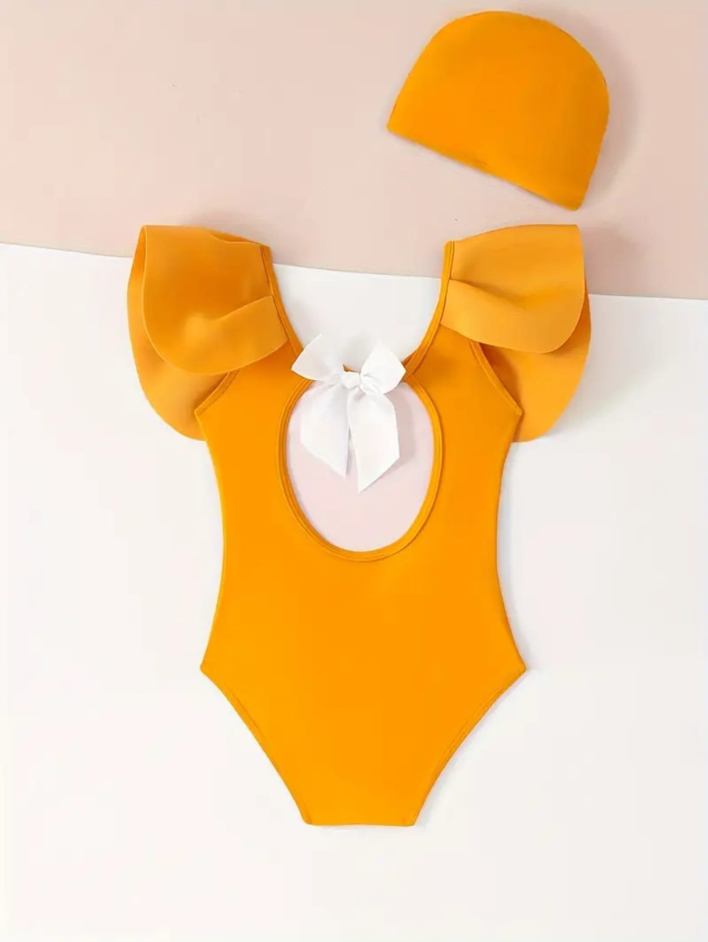 Flutter Sleeve Swimsuit