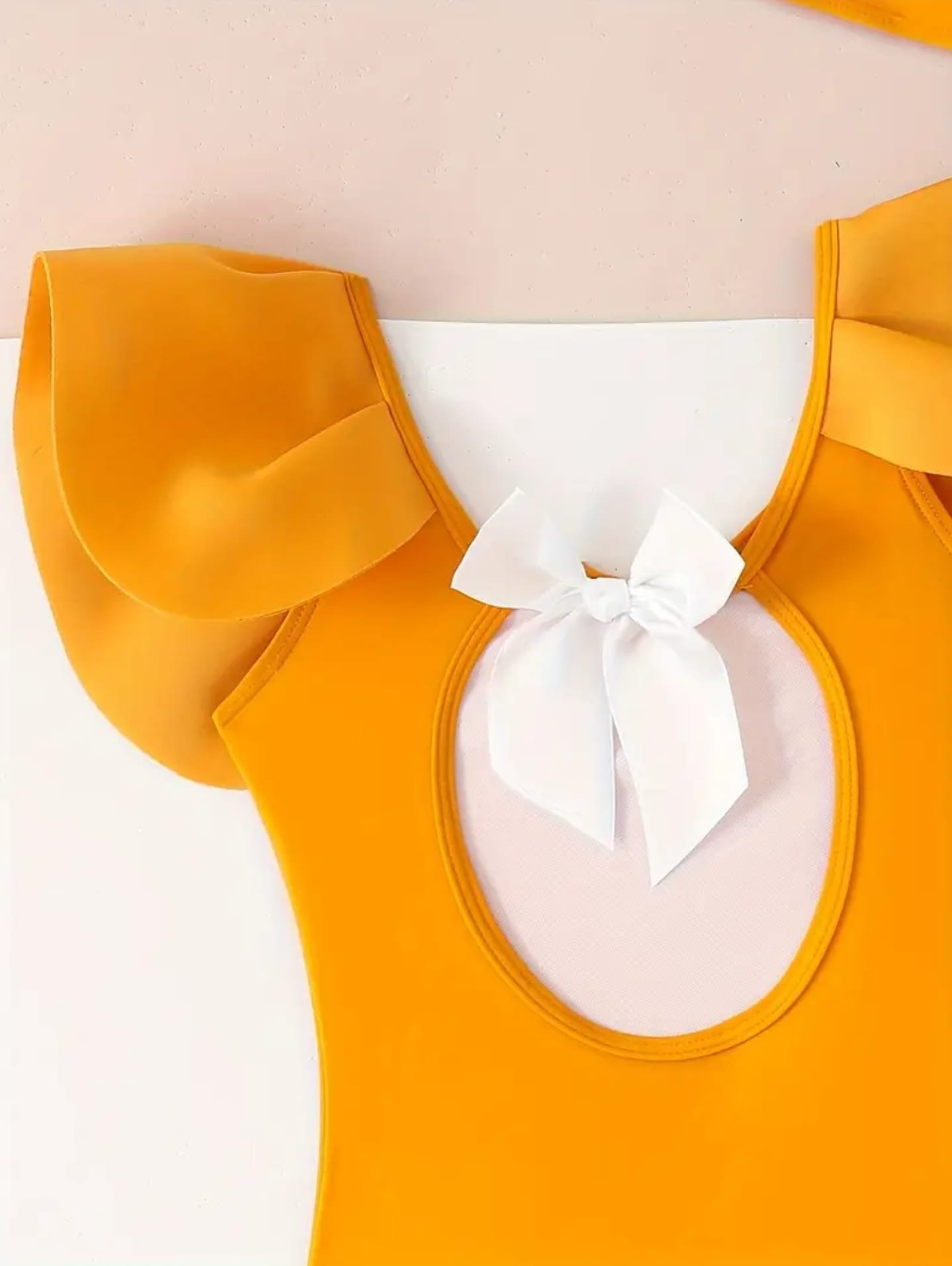 Flutter Sleeve Swimsuit - Image 3
