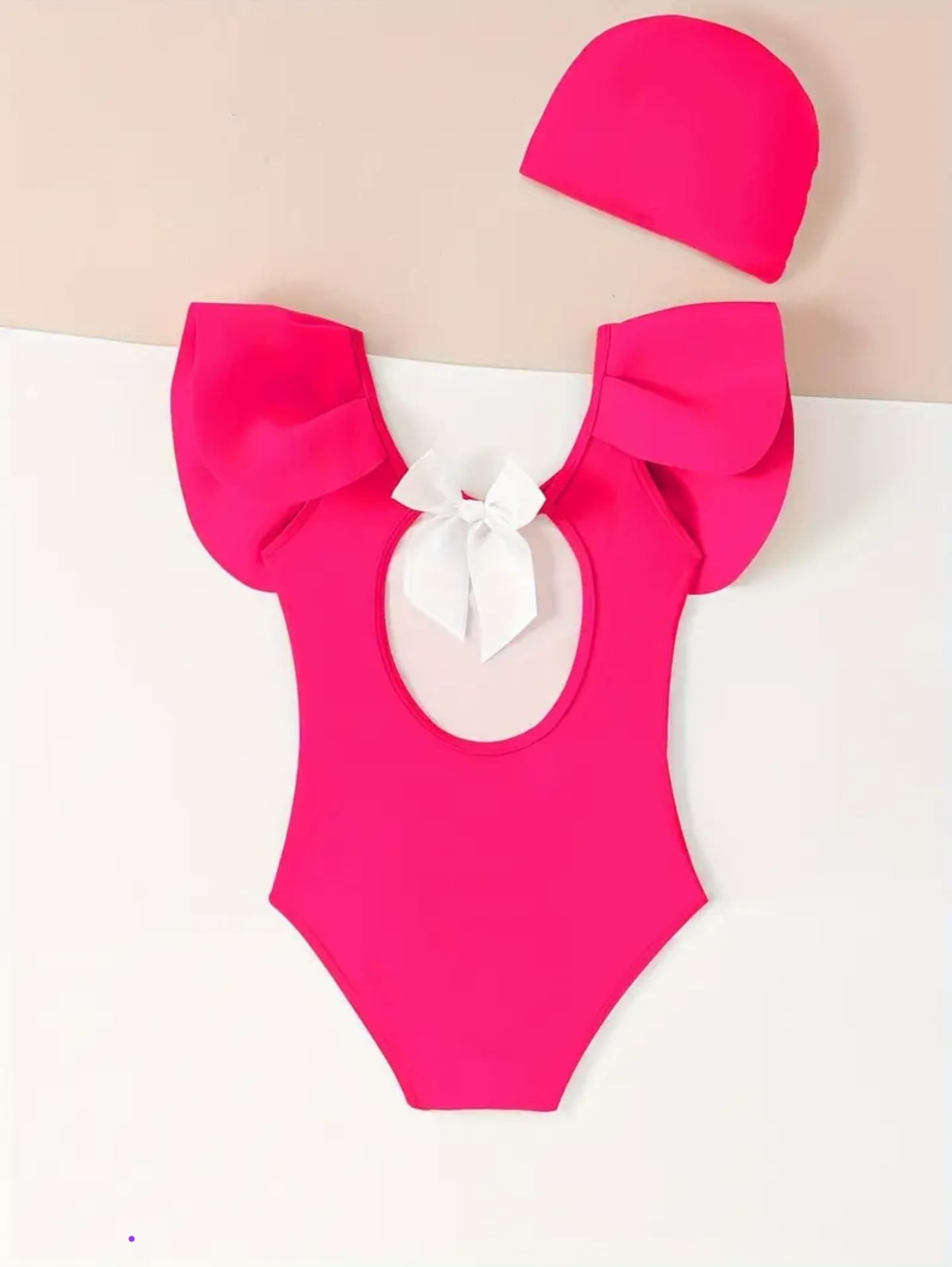 Flutter Sleeve Swimsuit - Image 4