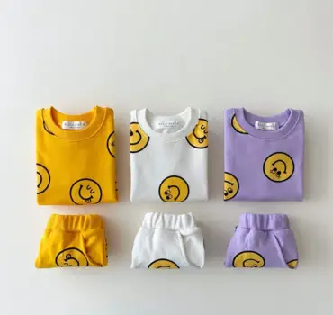 Happy Vibes Smiley  Set