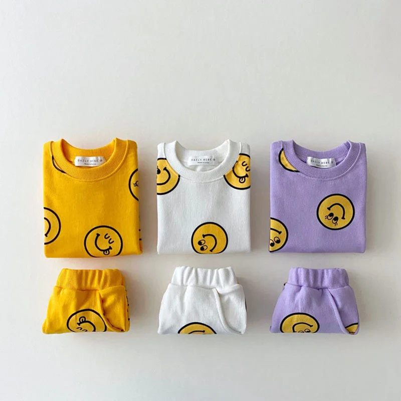 Happy Vibes Smiley Set