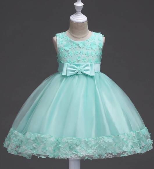 Royal Blossom Lace Princess Dress