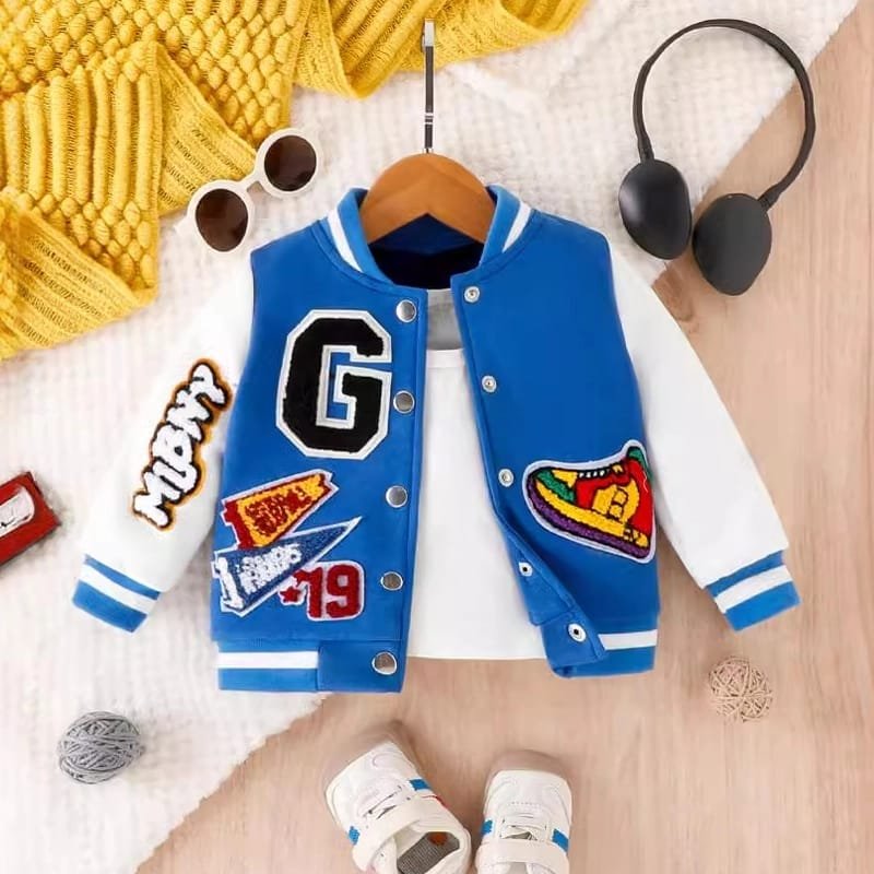 Colorful Varsity Jacket for Boys and Girls - Image 3