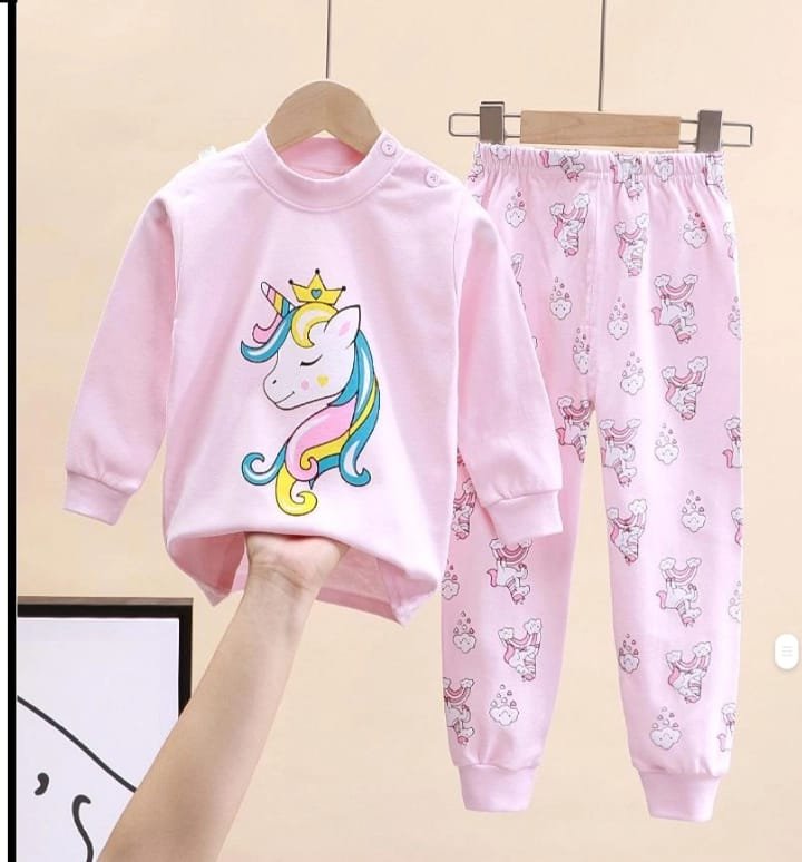 Dreamy Nights Girls' Pajama Set - Image 3
