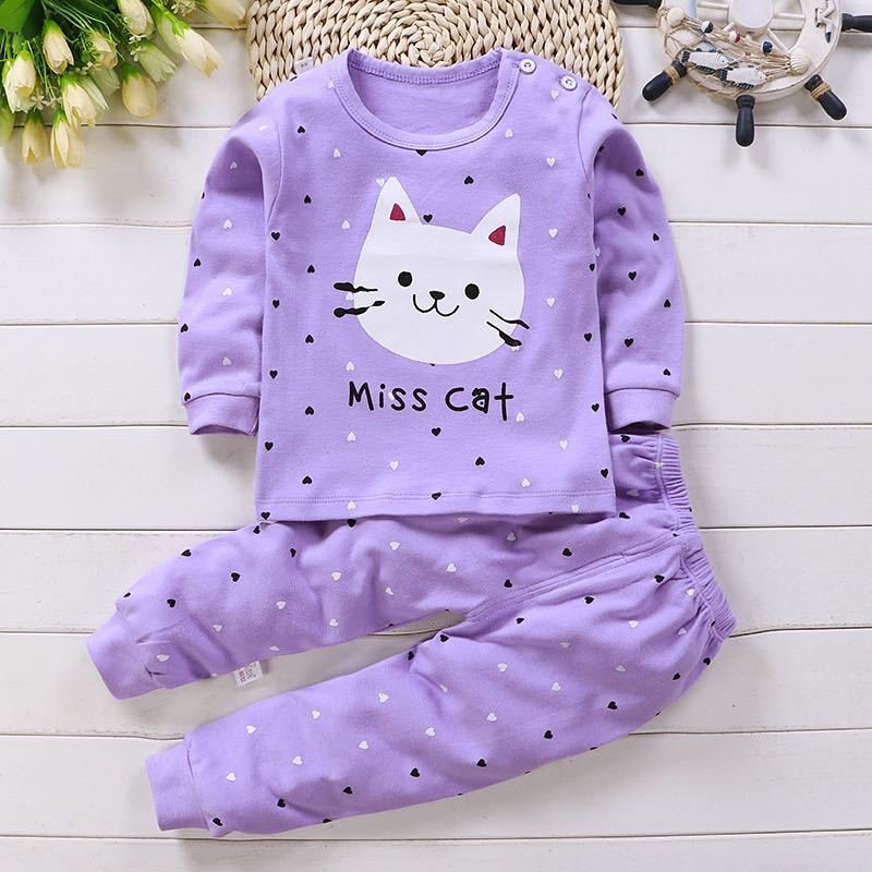 Dreamy Nights Girls' Pajama Set - Image 2