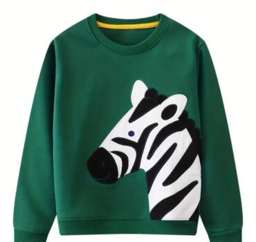Zebra Adventure Kids' Sweatshirt