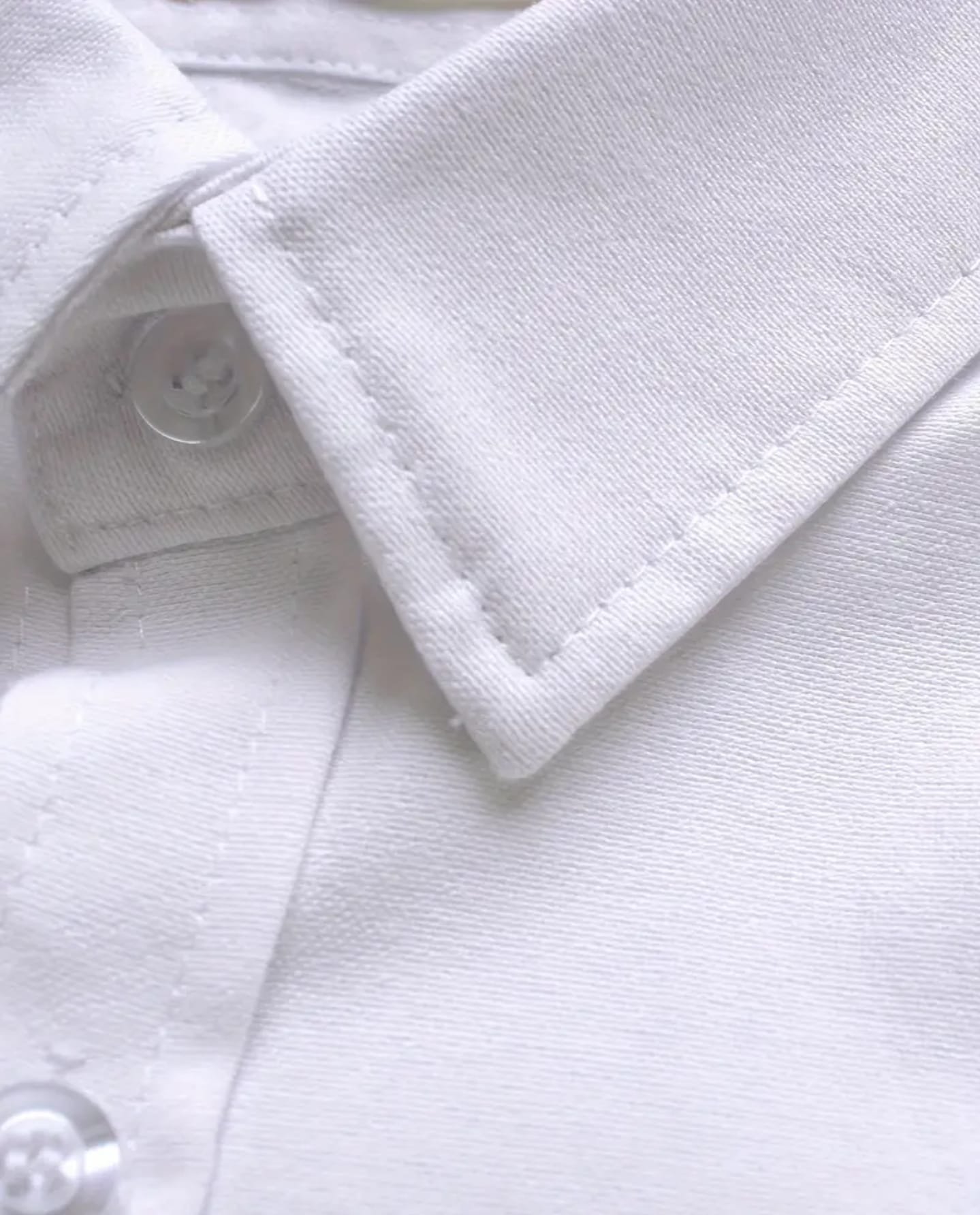 Classic White Button-Up Shirt - Image 4