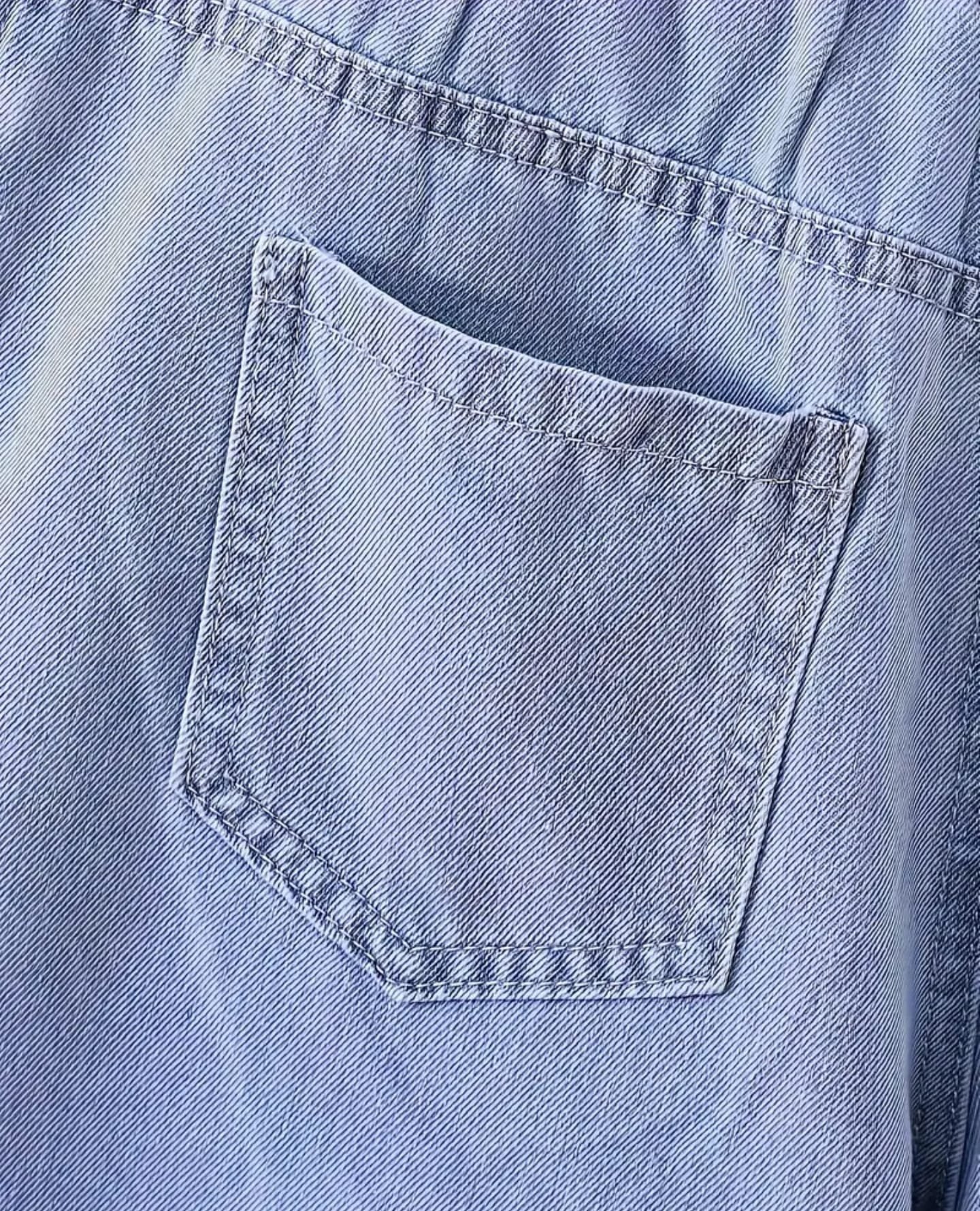 Classic Teen Denim Two-Piece Set - Image 3