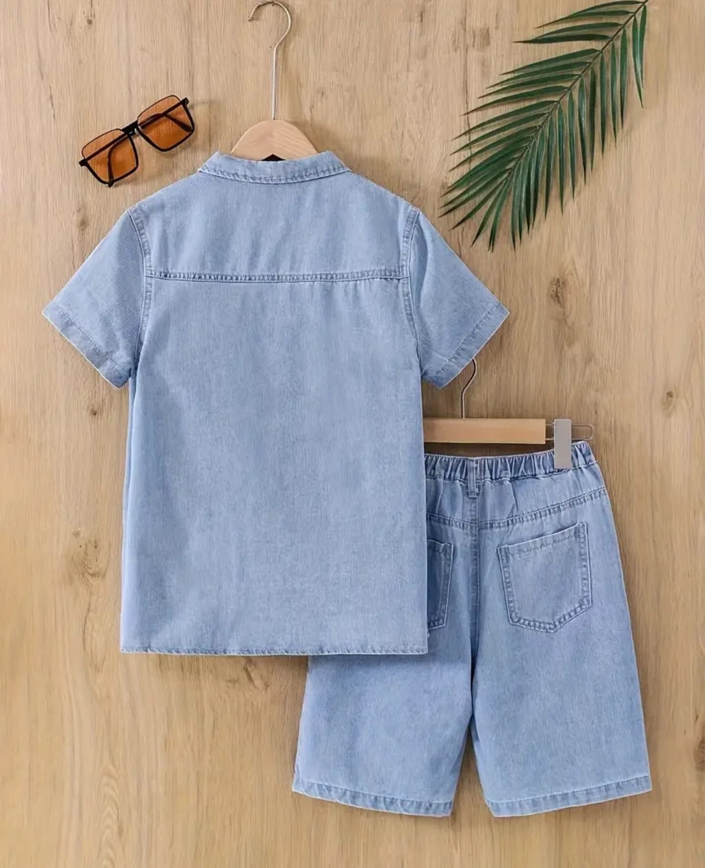 Classic Teen Denim Two-Piece Set - Image 4
