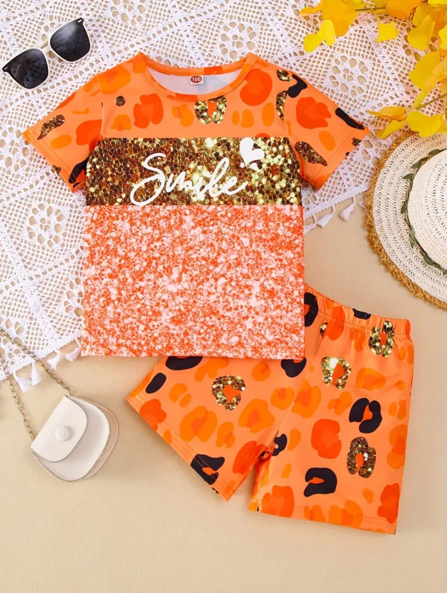 Golden Glow Cheetah Set