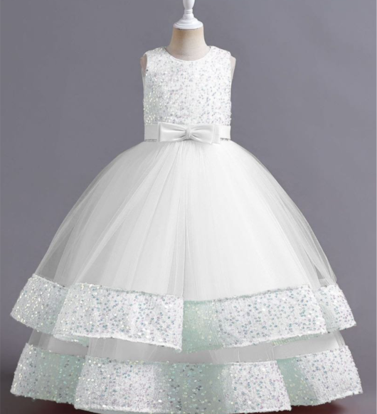 Pearl Blossom Ball Gown