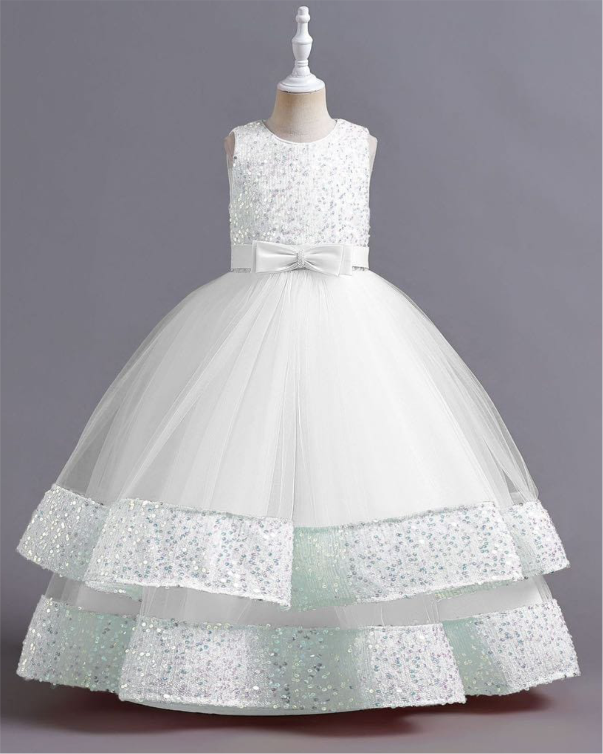 Pearl Blossom Ball Gown