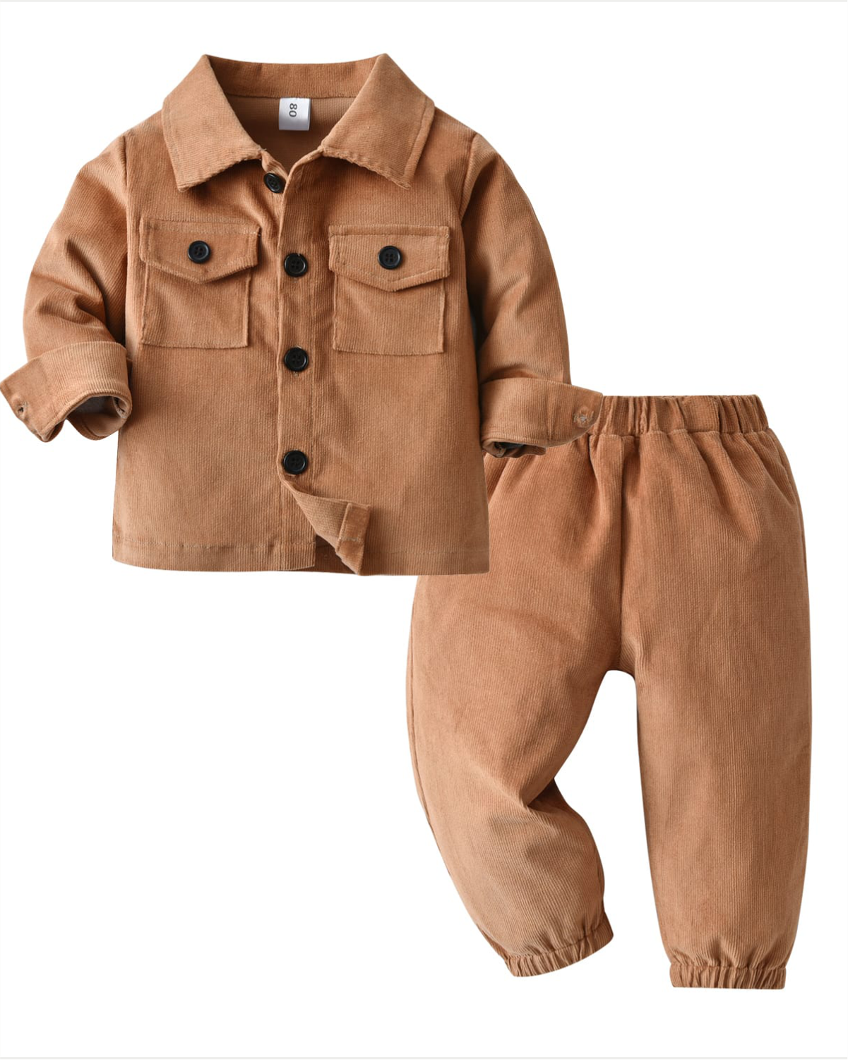 Classic Corduroy Kids' Two-Piece Set - Image 8