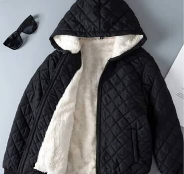 Cozy Quilted Hooded Jacket