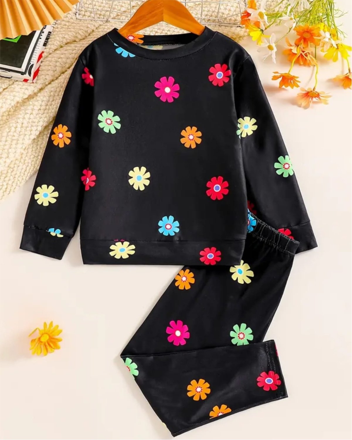 Floral Delight Two-Piece Loungewear Set