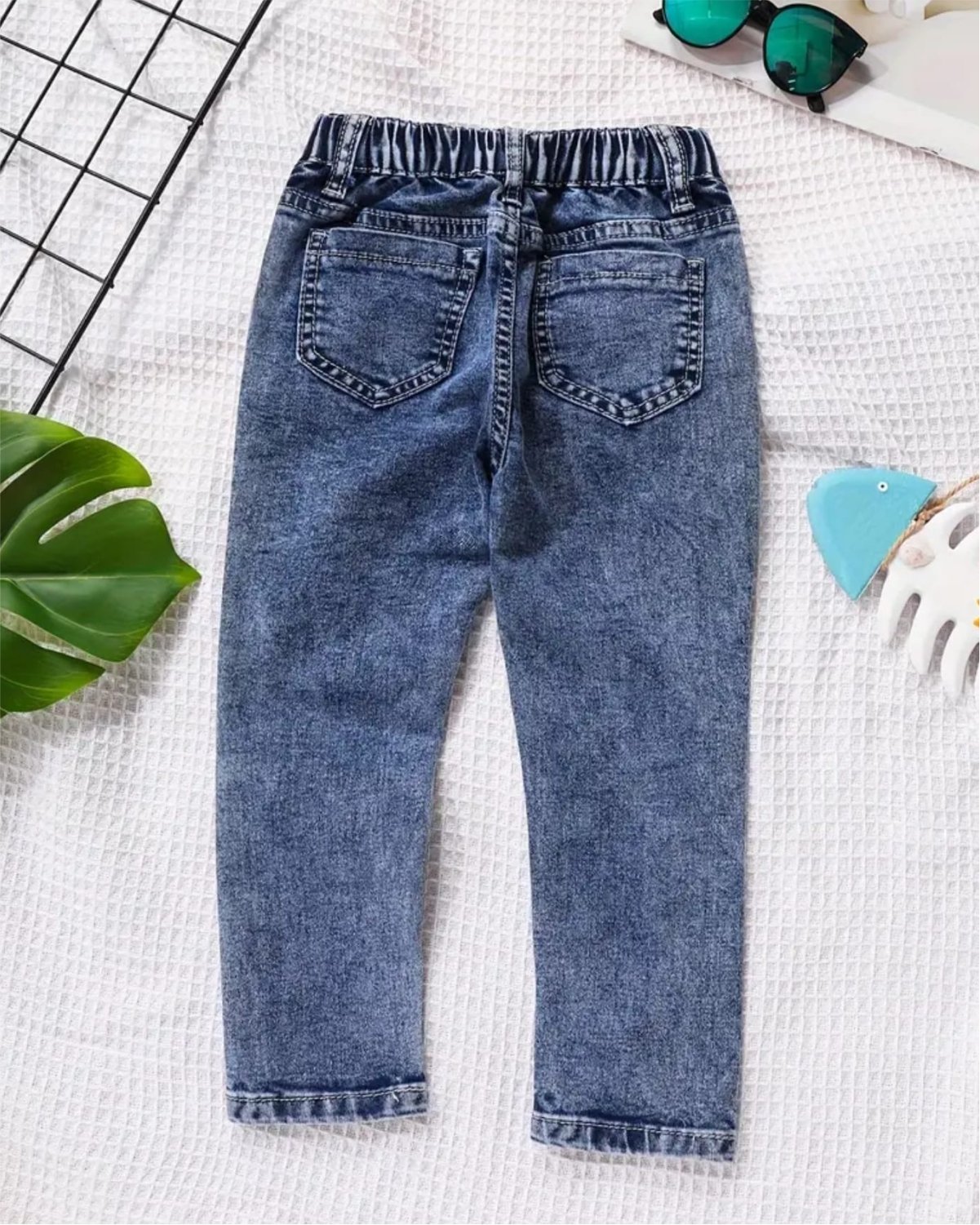 Stylish Slim-Fit Kids’ Denim Jeans - Image 4