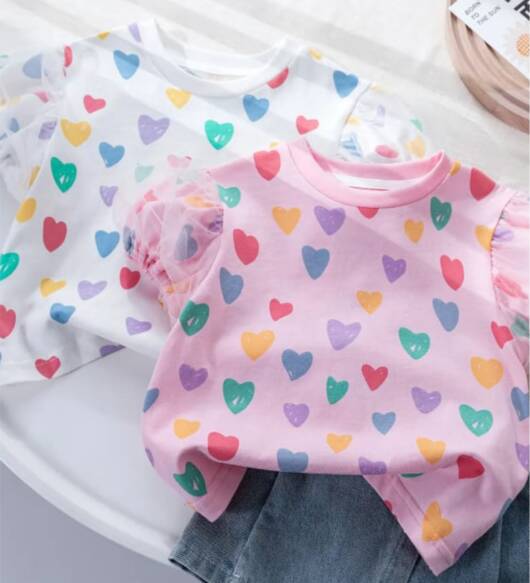 Whimsical Hearts Ruffle