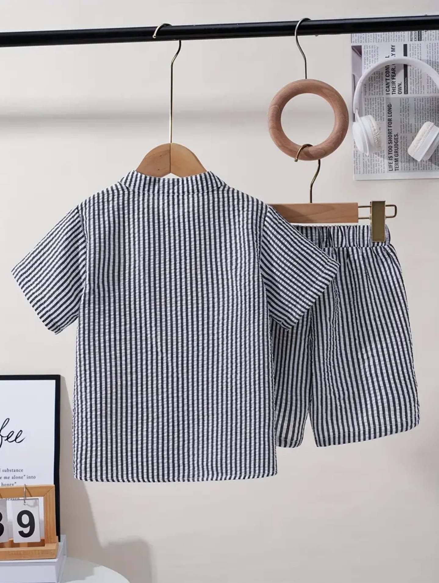 Classic Striped Two-Piece Set - Image 7