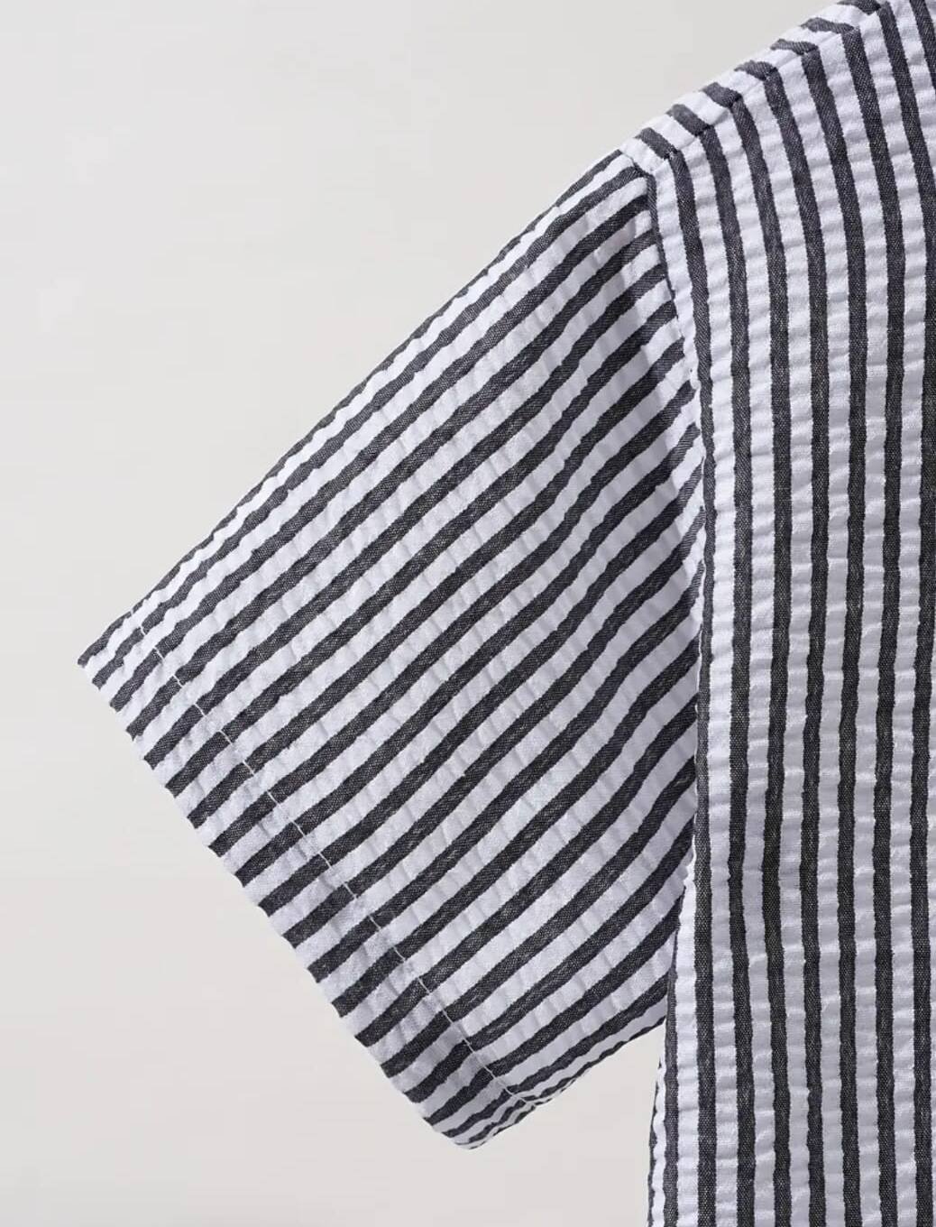 Classic Striped Two-Piece Set - Image 2