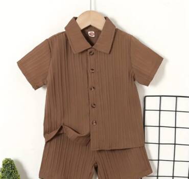 Classic Ribbed Two-Piece Set