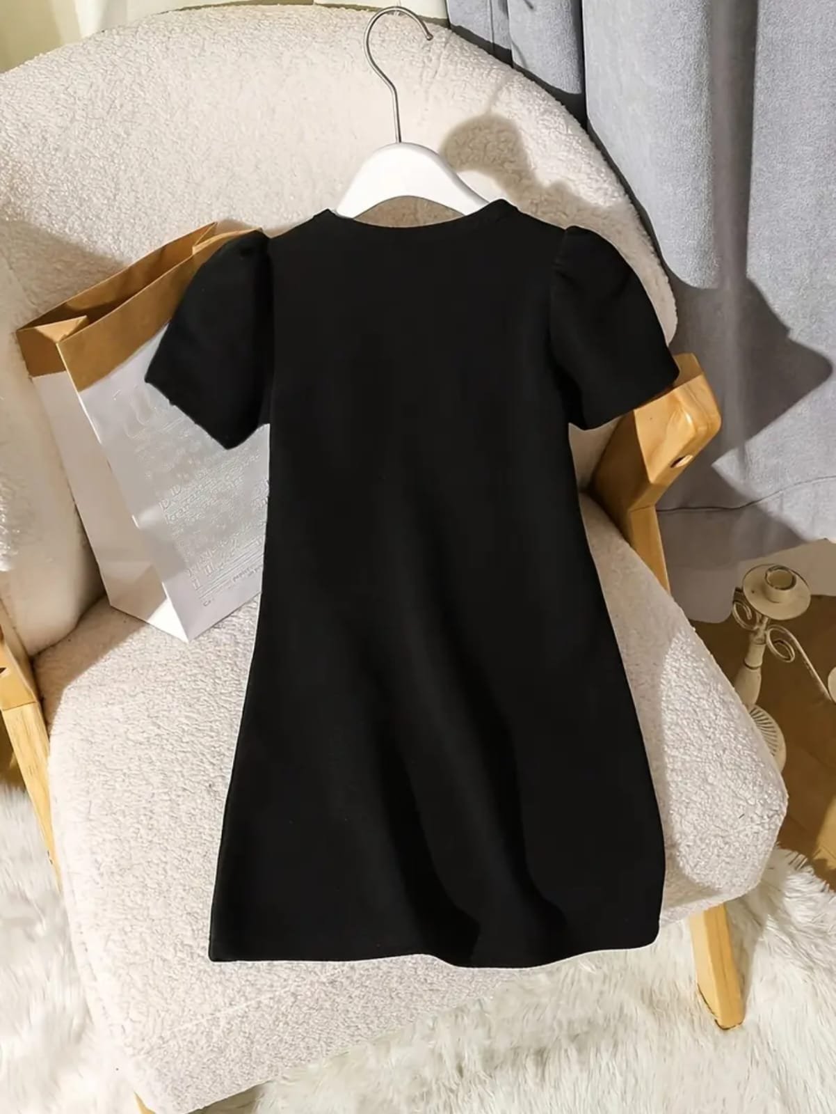 Midnight Bow Charm Dress - Image 2